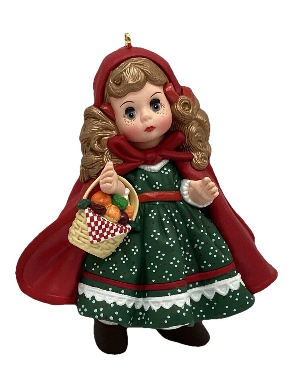Hallmark Keepsake Little Red Riding Hood 1997 Exclusive Christmas Ornament New